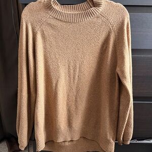 Nine West Camel Crew Neck Sweater